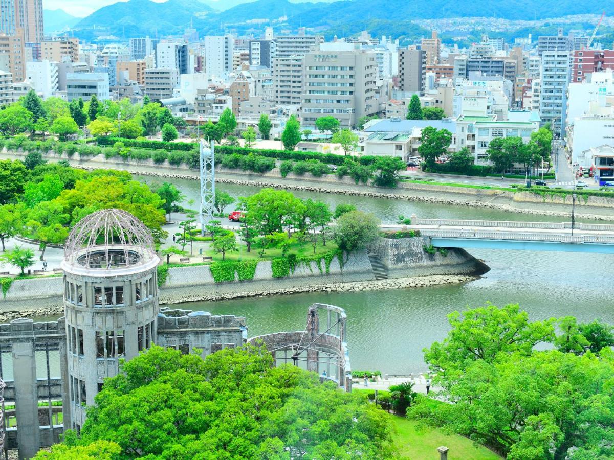 Business Ryokan Harada Hotel Hiroshima Luaran gambar